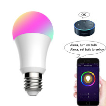 Išmanioji lemputė Feelspot FS-BL01W E27 Wi-fi, RGB, Tuya Išmanioji lemputė Feelspot FS-BL01W E27 Wi-fi, RGB, Tuya