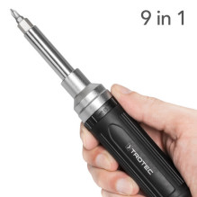 Antgalių rinkinys su atsuktuvu Trotec 9in1 Antgalių rinkinys su atsuktuvu Trotec 9in1