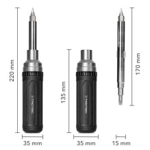 Antgalių rinkinys su atsuktuvu Trotec 9in1 Antgalių rinkinys su atsuktuvu Trotec 9in1