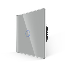 WiFi vienpolis sensorinis jungiklis Feelspot, pilkas 800W