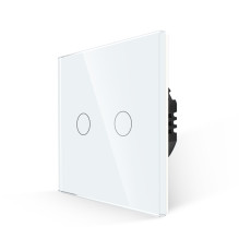 WiFi dvipolis sensorinis jungiklis Feelspot, baltas 800W