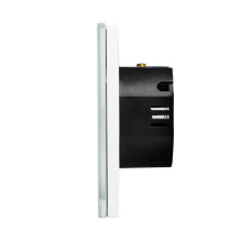 WiFi dvipolis sensorinis jungiklis Feelspot, baltas 800W