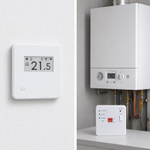 Išmanus programuojamas termostatas Feelspot WTH26.03RF WiFi, Tuya Išmanus programuojamas termostatas Feelspot WTH26.03RF WiFi, Tuya