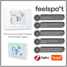 Išmanus programuojamas termostatas Feelspot WTH90.03RF, ZigBee Išmanus programuojamas termostatas Feelspot WTH90.03RF, ZigBee