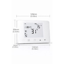 Išmanus programuojamas termostatas Feelspot WTH90.03RF, ZigBee Išmanus programuojamas termostatas Feelspot WTH90.03RF, ZigBee