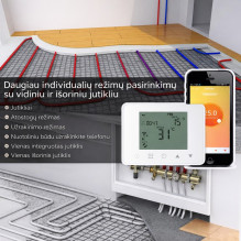 Išmanus programuojamas termostatas Feelspot WTH90.03RF, ZigBee Išmanus programuojamas termostatas Feelspot WTH90.03RF, ZigBee