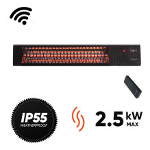 Halogeninis infraraudonųjų spindulių lauko šildytuvas Sunred Dark Smart WiFi (prekė su trūkumais) Halogeninis infraraudonųjų spindulių lauko šildytuvas Sunred Dark Smart WiFi (prekė su trūkumais)