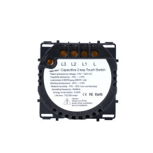 Tripolis sensorinis jungiklis - perjungėjas Feelspot FSSW302L, 800W Tripolis sensorinis jungiklis - perjungėjas Feelspot FSSW302L, 800W