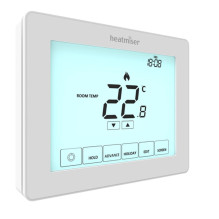 Elektroninis programuojamas termostatas (termoreguliatorius) Heatmiser Touch V2 Elektroninis programuojamas termostatas (termoreguliatorius) Heatmiser Touch V2
