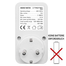 Energijos sąnaudų matuoklis TROTEC BX09 Energijos sąnaudų matuoklis TROTEC BX09