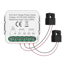 Energijos matavimo modulis Feelspot FS-PMM02W WiFi, Tuya Energijos matavimo modulis Feelspot FS-PMM02W WiFi, Tuya