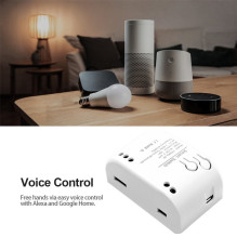 Išmanusis jungiklis - rėlė Feelspot FS-SRS02W RF, Wi-Fi, Tuya Išmanusis jungiklis - rėlė Feelspot FS-SRS02W RF, Wi-Fi, Tuya