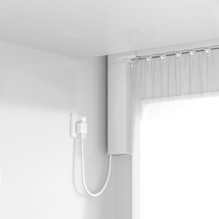 Išmanusis elektrinis užuolaidų bėgelis (4m) Feelspot FS-CM04W WiFi, Tuya Išmanusis elektrinis užuolaidų bėgelis (4m) Feelspot FS-CM04W WiFi, Tuya