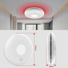 Dūmų ir CO jutiklis Feelspot CS11W WiFi, Tuya Dūmų ir CO jutiklis Feelspot CS11W WiFi, Tuya