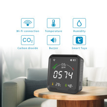 Išmanioji oro kokybės stotelė Feelspot WS2022 NEW NDIR, WIFI, Tuya (matuoja CO2) Išmanioji oro kokybės stotelė Feelspot WS2022 NEW NDIR, WIFI, Tuya (matuoja CO2)