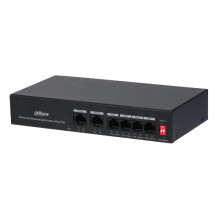 PoE hub 100Mbps 4-port+2...