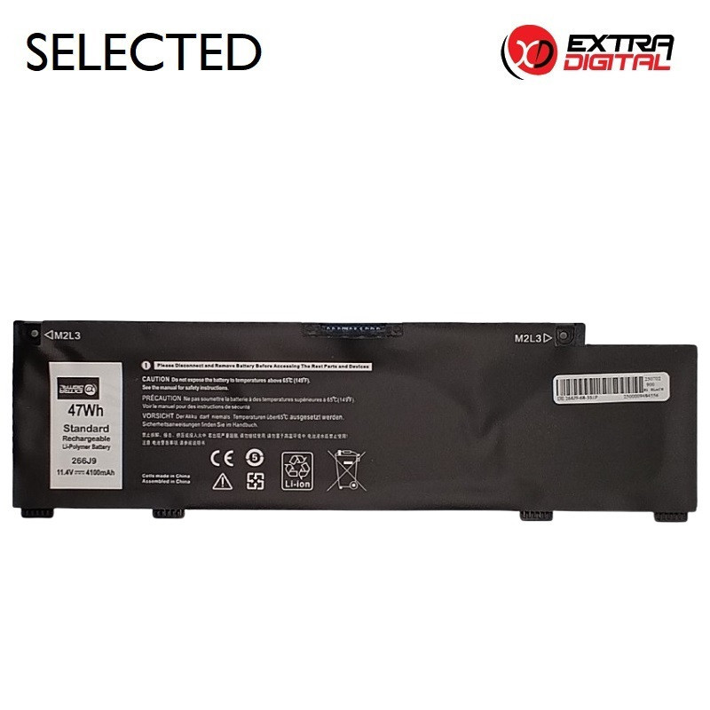 Laptop battery DELL 266J9, 4100mAh, Extra Digital Selected