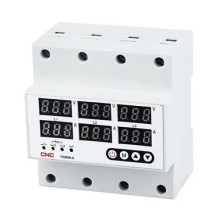 Voltage and current control relay, 63A, 3-phase