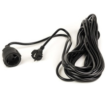 Extension cord 10m, 1 socket, 2x1.0mm2