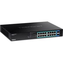 Switch TRENDnet TRENDnet 18-Port Gigabit PoE+ Switch (240W) Switch TRENDnet TRENDnet 18-Port Gigabit PoE+ Switch (240W)
