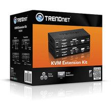 Perjungiklis TRENDnet KVM USB prailginimo rinkinys, didina nuotolį iki 100m - TK-EX4 Perjungiklis TRENDnet KVM USB prailginimo rinkinys, didina nuotolį iki 100m - TK-EX4