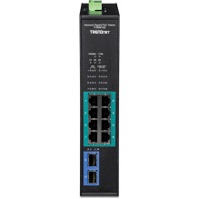 TRENDnet Trendnet TI-PGM102 Gigabit Ethernet tinklo jungtys (10 / 100 / 1000) su PoE palaikymu Black TRENDnet Trendnet TI-PGM102 Gigabit Ethernet tinklo jungtys (10 / 100 / 1000) su PoE palaikymu Black