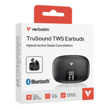 Verbatim TruSound Pro earbuds with hybrid ANC Verbatim TruSound Pro earbuds with hybrid ANC
