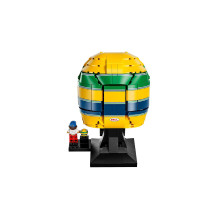 Konstravimo rinkinys - LEGO Editions 43024 Ayrton Senna Helmet, 931 detalė, ekspozicinis modelis, 190 × 130 × 130 mm, 1 Konstravimo rinkinys - LEGO Editions 43024 Ayrton Senna Helmet, 931 detalė, ekspozicinis modelis, 190 × 130 × 130 mm, 1