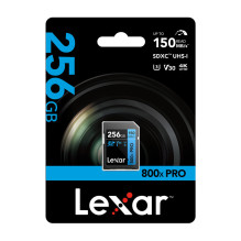 Atminties kortelė - Lexar Professional 800x Pro 256 GB SDXC kortelė Atminties kortelė - Lexar Professional 800x Pro 256 GB SDXC kortelė