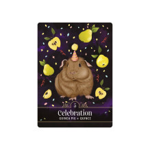 Orakulinių kortų kaladė - Hay House The Familiar Magic Pocket Oracle Cards, 44 kortelės, 10 × 7,5 × 3,5 cm