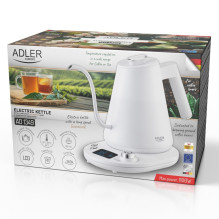 Elektrinis virdulys - Adler AD 1349W 1 l LED baltas Elektrinis virdulys - Adler AD 1349W 1 l LED baltas