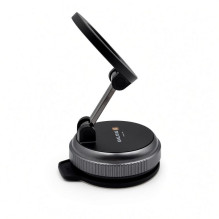 Evelatus Premium Magnetic Rotating Phone Car Holder Black