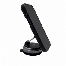Evelatus Premium Magnetic Rotating Phone Car Holder Black