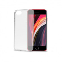 Telefono dėklas - CELLY Gelskin iPhone SE 2022 / SE 2020 / 8 / 7 / 6s / 6 skaidrus, juodas Telefono dėklas - CELLY Gelskin iPhone SE 2022 / SE 2020 / 8 / 7 / 6s / 6 skaidrus, juodas