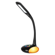 „Activejet“ LED stalinė lempa „VENUS BLACK“ su RGB pagrindu
