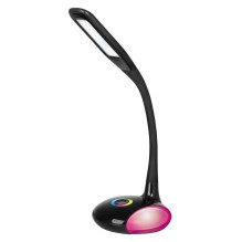 „Activejet“ LED stalinė lempa „VENUS BLACK“ su RGB pagrindu