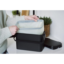 Biowast bin biowaste black 5l Biowast bin biowaste black 5l