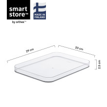 Storage lid 10990, transparent, 29 x 20 x 2.5 cm Storage lid 10990, transparent, 29 x 20 x 2.5 cm