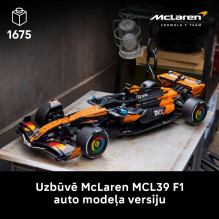 Konstruktorius LEGO® "McLaren MCL39 F1®" 42228, 1675 vnt. Konstruktorius LEGO® "McLaren MCL39 F1®" 42228, 1675 vnt.