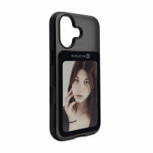 Evelatus Apple iPhone 17 LiveCase Hybird Case Stend PC+TPU Black