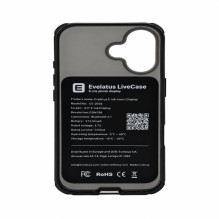 Evelatus Apple iPhone 17 LiveCase Hybird Case Stend PC+TPU Black