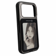 Evelatus Apple iPhone 17 Pro LiveCase Hybird Case Stend PC+TPU Black