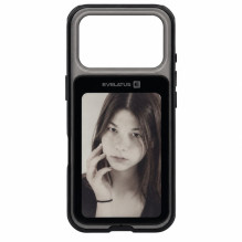 Evelatus Apple iPhone 17 Pro LiveCase Hybird Case Stend PC+TPU Black