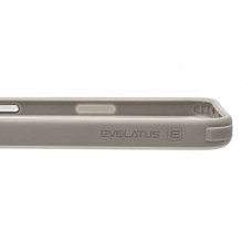 Evelatus Apple iPhone 17 Pro LiveCase Hybird Case Stend PC+TPU Silver