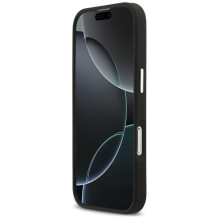 Guess Guess Grained Big 4G Classic Logo case for iPhone 17 - black Guess Guess Grained Big 4G Classic Logo case for iPhone 17 - black