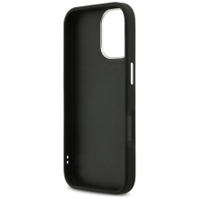 Guess Guess Grained Big 4G Classic Logo case for iPhone 17 - black Guess Guess Grained Big 4G Classic Logo case for iPhone 17 - black