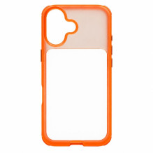 Evelatus Apple iPhone 17 LiveCase Hybird Case Stend PC+TPU Orange