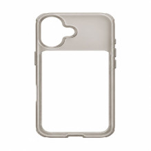 Evelatus Apple iPhone 17 LiveCase Hybird Case Stend PC+TPU Silver