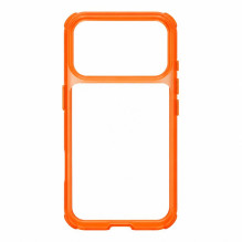Evelatus Apple iPhone 17 Pro LiveCase Hybird Case Stend PC+TPU Orange
