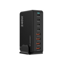 Wozinsky Wozinsky WSL-240 GaN QC3 Charging Station - 200W - Black